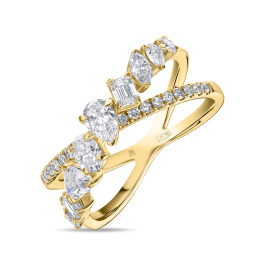 Кольцо с бриллиантами