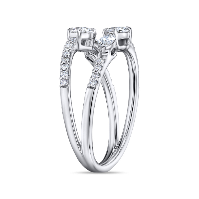 Кольцо с бриллиантами - фото 2