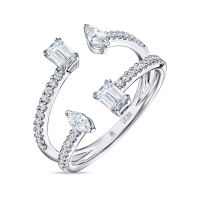 Кольцо с бриллиантами - фото 1