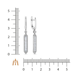 Серьги с бриллиантами