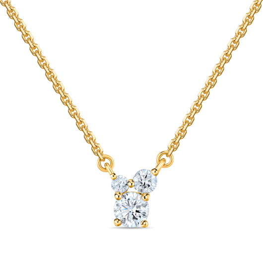 Колье с бриллиантом