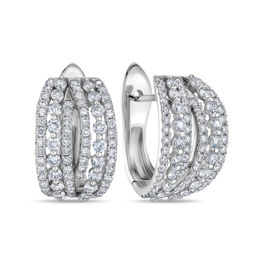 Серьги с бриллиантами