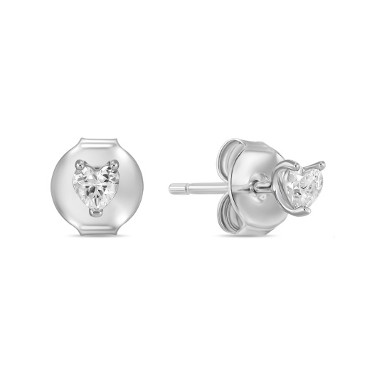 Серьги с фианитами