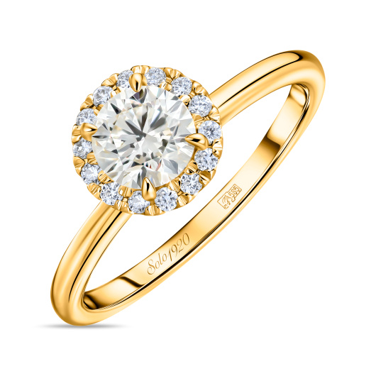 Кольцо с бриллиантами