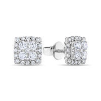 Серьги с бриллиантом - фото 1 Серьги с бриллиантом - фото 1