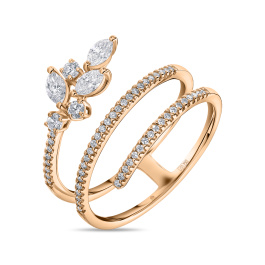 Кольцо с бриллиантами