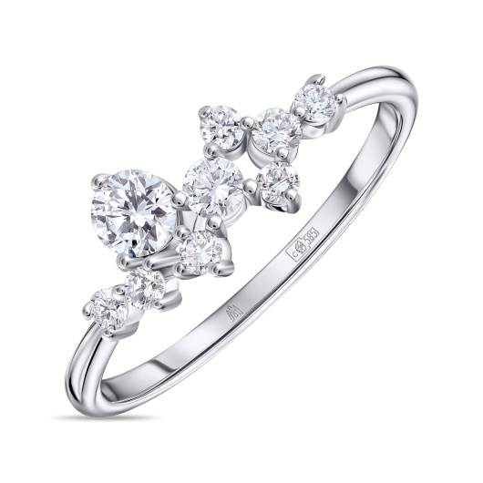 Кольцо с бриллиантом