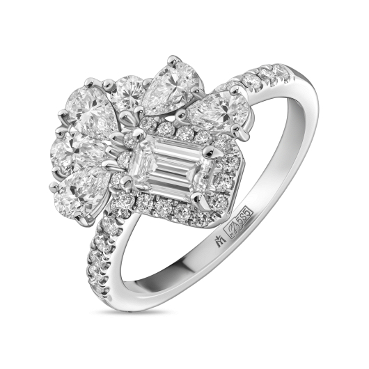 Кольцо с бриллиантом