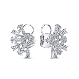 Серьги с бриллиантами