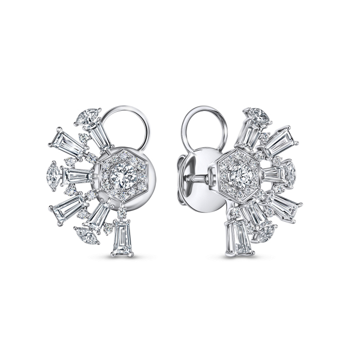 Серьги с бриллиантами - фото 3 Серьги с бриллиантами - фото 3