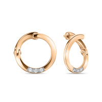 Серьги с бриллиантами - фото 1 Серьги с бриллиантами - фото 1