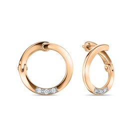 Серьги с бриллиантами