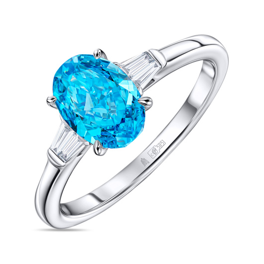 Кольцо с бриллиантом