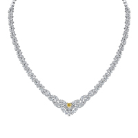 Колье с бриллиантами и параиба - фото 2