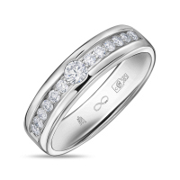 Кольцо с бриллиантом - фото 1 Кольцо с бриллиантом - фото 1