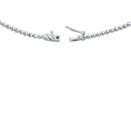 Колье с бриллиантами и рубином