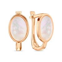 Серьги с перламутром - фото 1