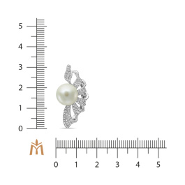 Подвеска с жемчугом и бриллиантами