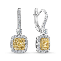 Серьги с бриллиантами - фото 1