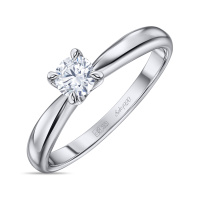 Кольцо с бриллиантом - фото 1 Кольцо с бриллиантом - фото 1