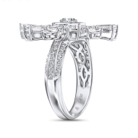 Кольцо с бриллиантом - фото 4