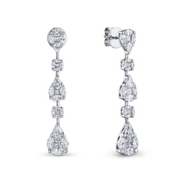 Серьги с бриллиантами