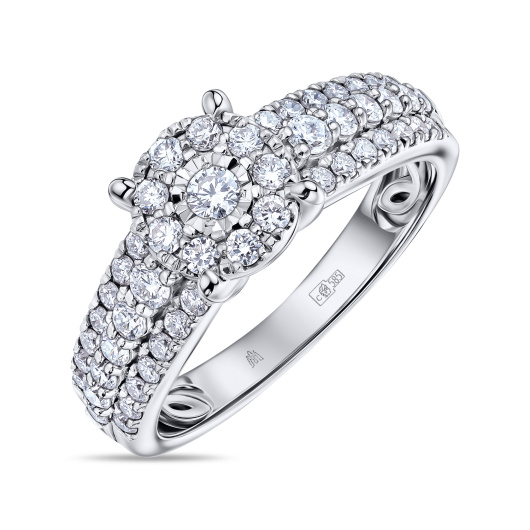 Кольцо с бриллиантом