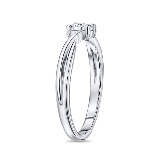 Кольцо с бриллиантом