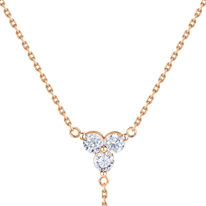 Колье с фианитами - фото 2 Колье с фианитами - фото 2