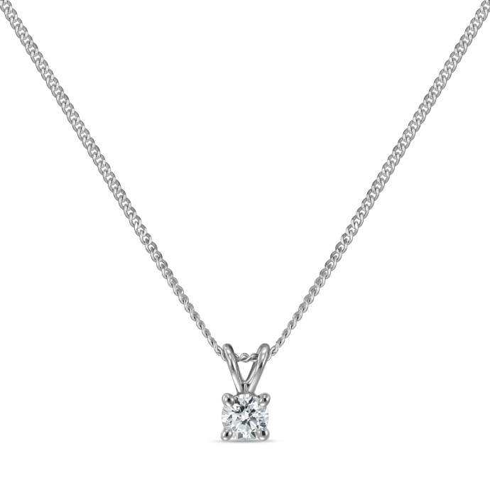 Колье с бриллиантом - фото 1 Колье с бриллиантом - фото 1