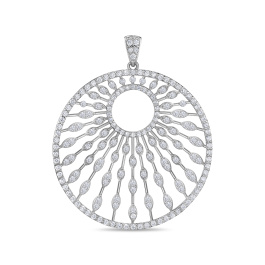 Подвеска с бриллиантами