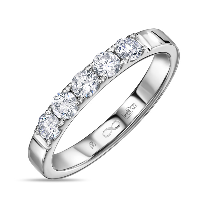 Кольцо с бриллиантом - фото 1