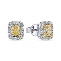 Серьги с бриллиантами - фото 1