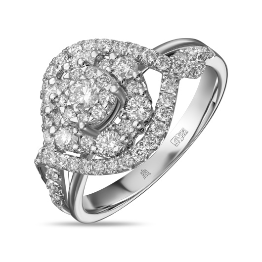 Кольцо с бриллиантом