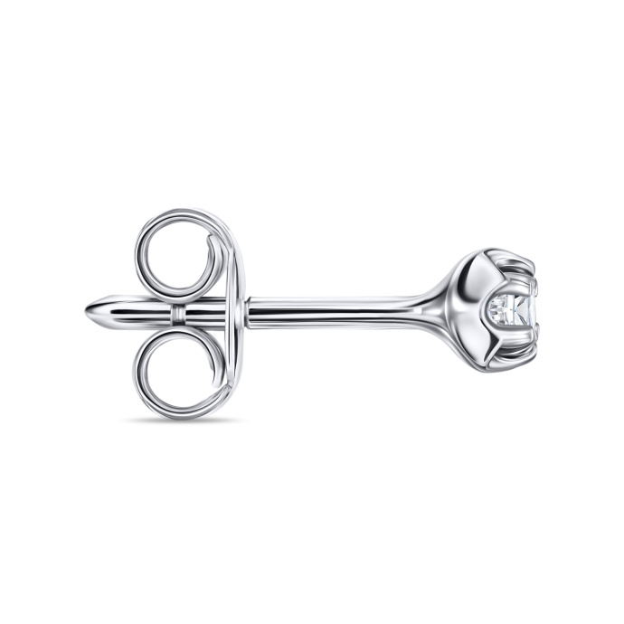 Серьги с бриллиантами - фото 2