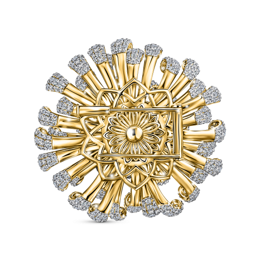 Брошь с бриллиантами