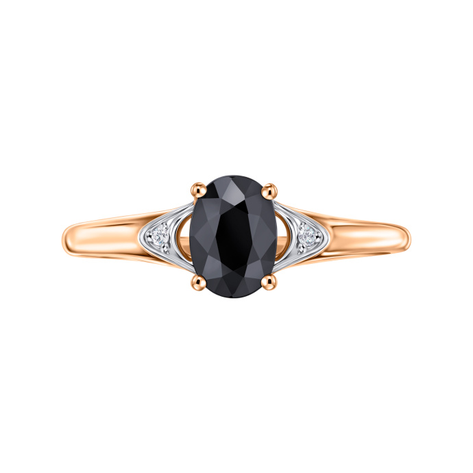 Кольцо с бриллиантами и цветными сапфирами - фото 3 Кольцо с бриллиантами и цветными сапфирами - фото 3
