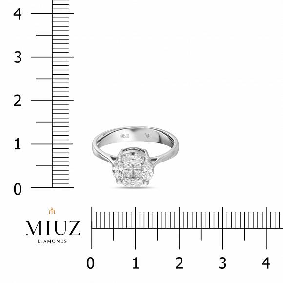 Кольцо с бриллиантами R4211-RG2101WDI1 - Фото 2