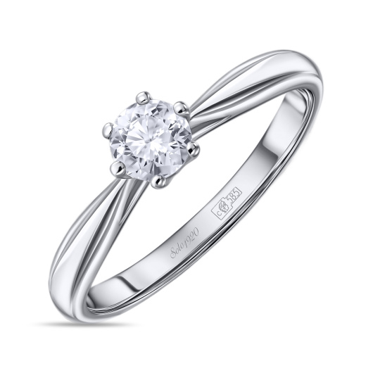 Кольцо с бриллиантом