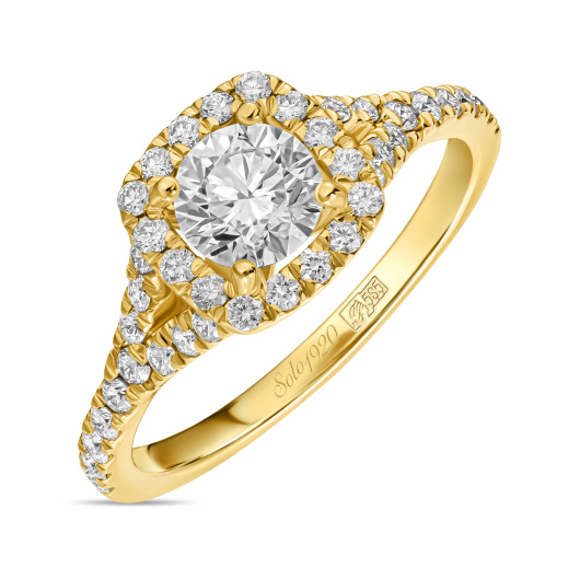 Кольцо с бриллиантами