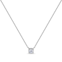 Колье с бриллиантом - фото 1