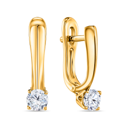 Серьги с бриллиантами