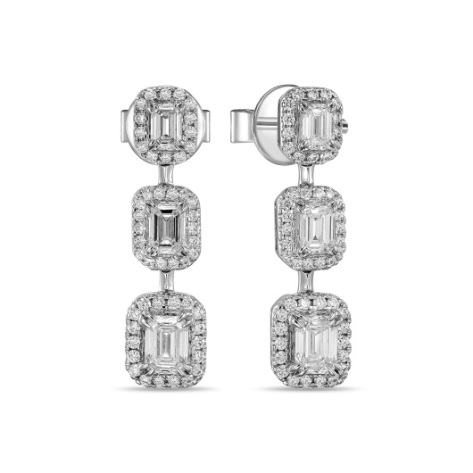 Серьги с бриллиантами