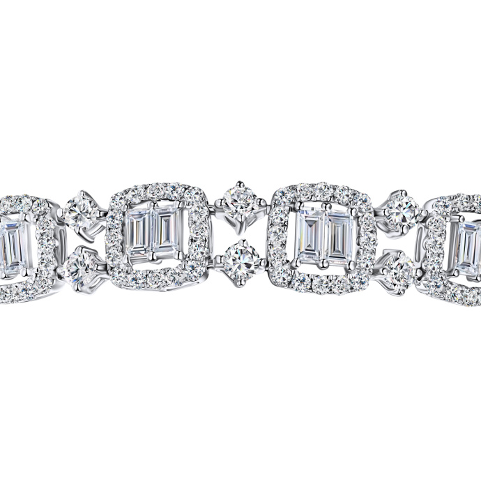 Браслет с бриллиантами - фото 2