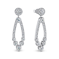 Серьги с бриллиантами - фото 1 Серьги с бриллиантами - фото 1