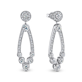 Серьги с бриллиантами