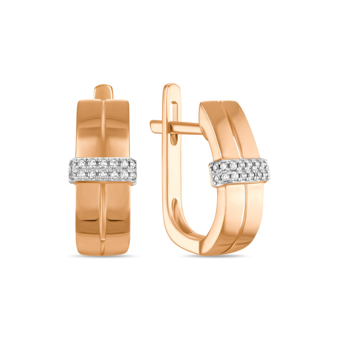 Серьги с бриллиантами - фото 1 Серьги с бриллиантами - фото 1