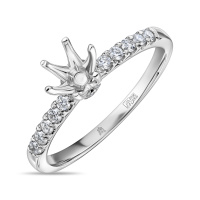 Кольцо с бриллиантами - фото 1