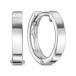 Серьги с топазом и фианитами