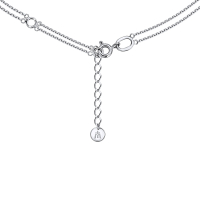 Колье с бриллиантами и танзанитами - фото 3